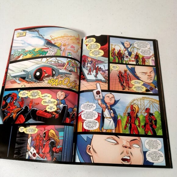 Marvel X Deadpool Kills Deadpool Graphic Novel Comic 2016 Bunn Espin - Picture 14 of 16